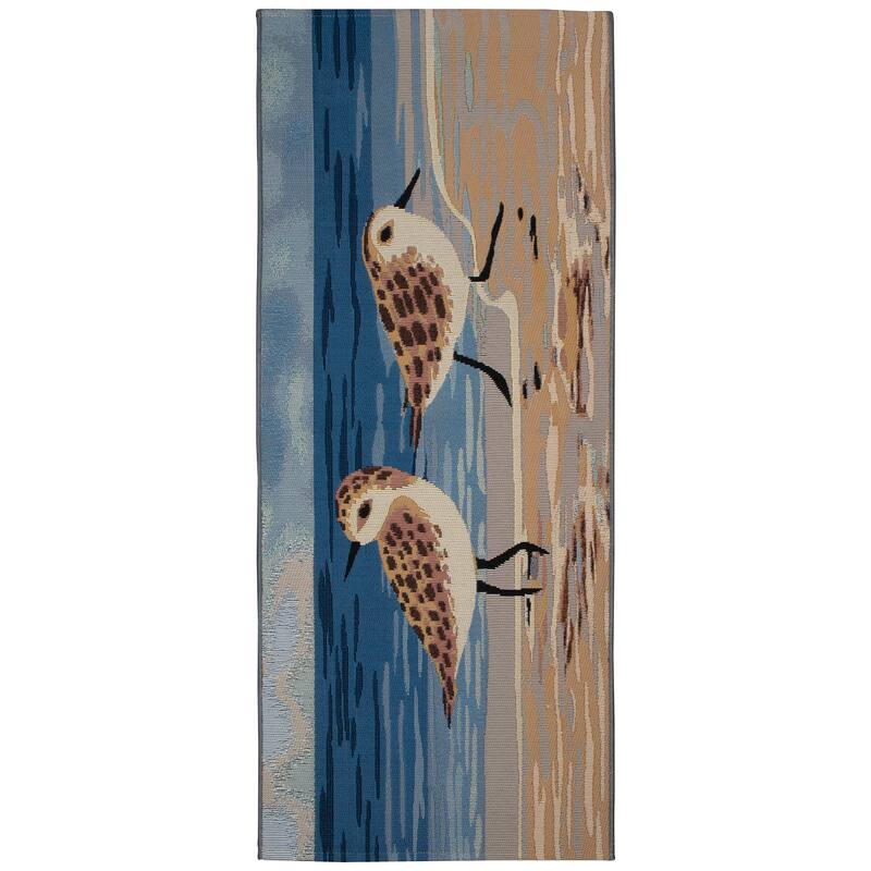 Liora Manne Esencia Sandpipers Indoor/Outdoor Mat