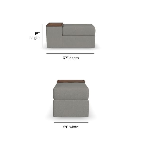dimension image slide 0 of 2, Flex Storage Smart Hub for Flex Sectional - 21" x 19" x 37"