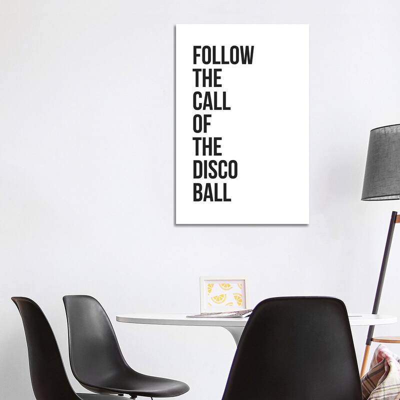iCanvas "Disco Ball" by The Native State Canvas Print - 40x26x1.5