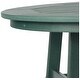 preview thumbnail 48 of 111, Polytrends Laguna Hdpe All Weather Outdoor Patio 35" Round Bar Table