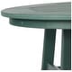 preview thumbnail 64 of 111, Polytrends Laguna Hdpe All Weather Outdoor Patio 35" Round Counter Table