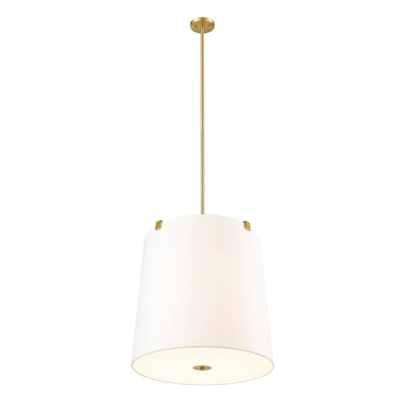 Z-Lite 3501P24 Weston 6 Light 24" Wide Pendant with Shade