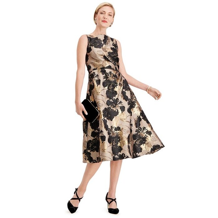 Adrianna Papell Women's Floral a line Dress Black Size 6 - Bed Bath & Beyond - 40582467 Adrianna Papell Women's Floral a line Dress Black Size 6 - Bed Bath & Beyond - 40582467
