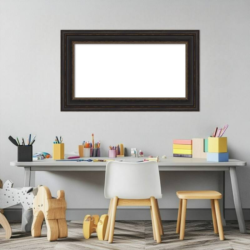 Amanti Art Accent Bronze Framed Dry Erase Magnetic Board