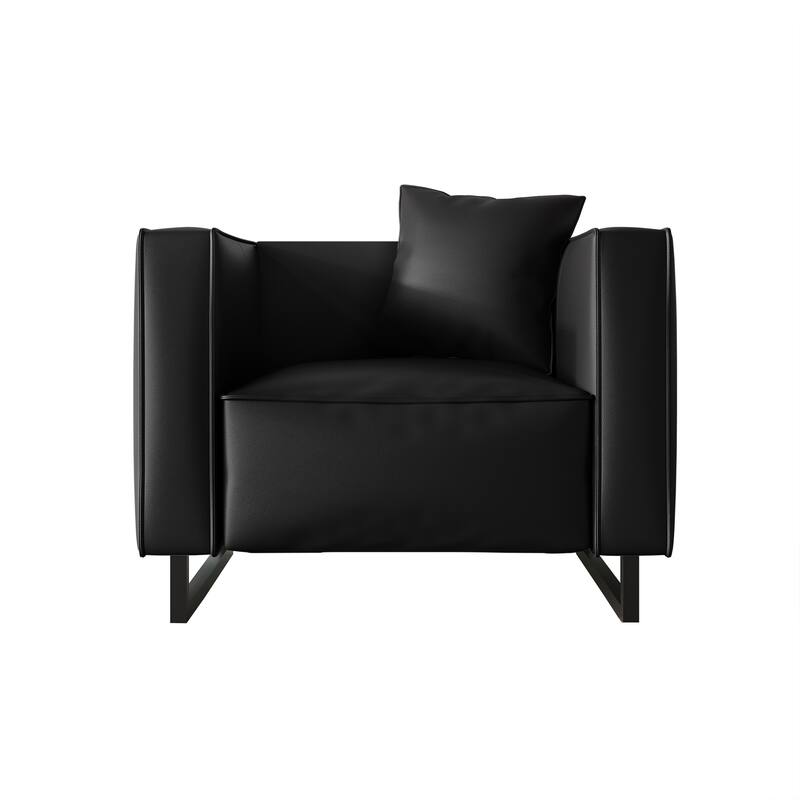 CraftPorch Mid Century Modern 3- Pieces Upholstered Living Room Set