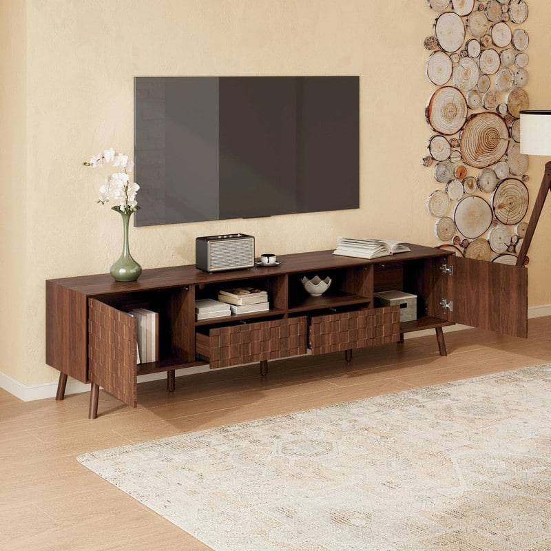 78" Modern TV Stand for TVs up to 85"