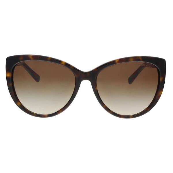 Shop Michael Kors Mk2009 300613 Gstaad Dark Tortoise Cat Eye Sunglasses 56 16 135 Overstock 21158659