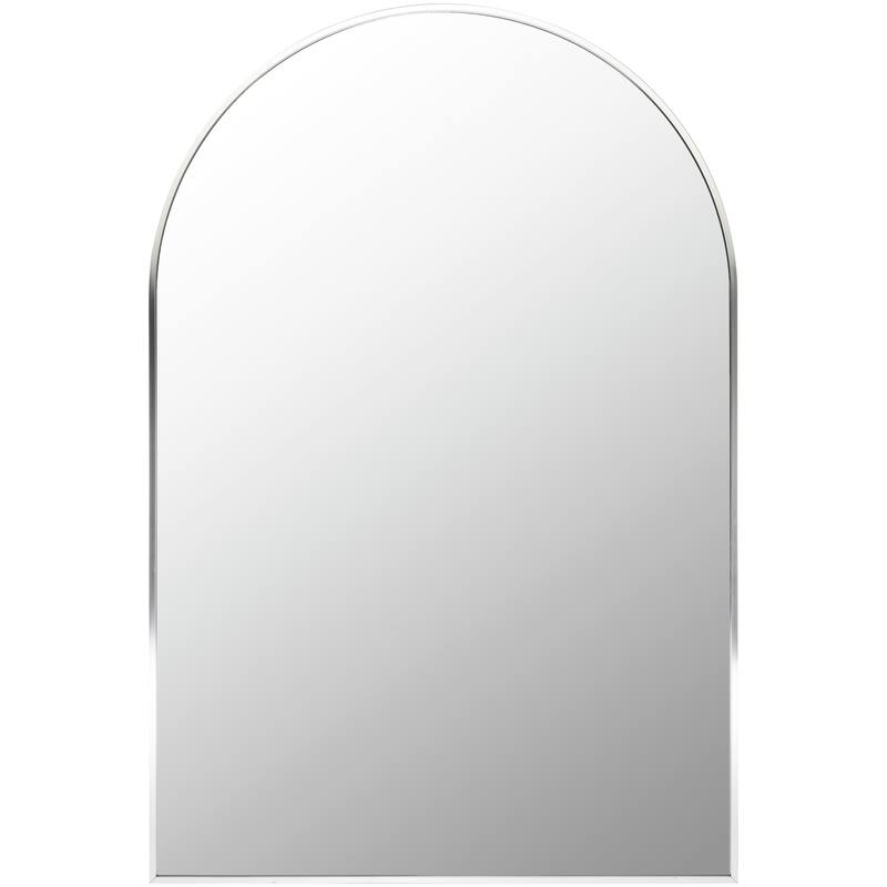 Livabliss Aranya Modern Aluminum Arched Accent Mirror
