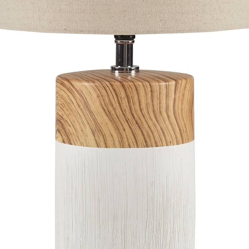 Textured Ceramic Table Lamp,for Living Room,Hallway,Entryway