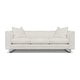 preview thumbnail 8 of 12, Remy Modern Leather Couch with Channel Tufted Back