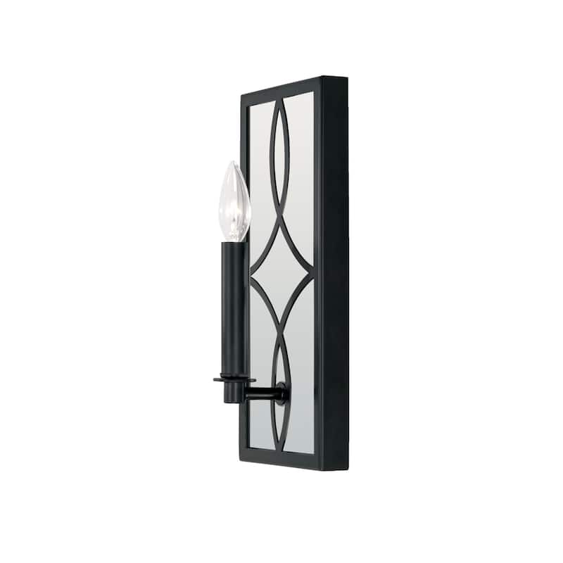 Avery 1-light Matte Black Wall Sconce