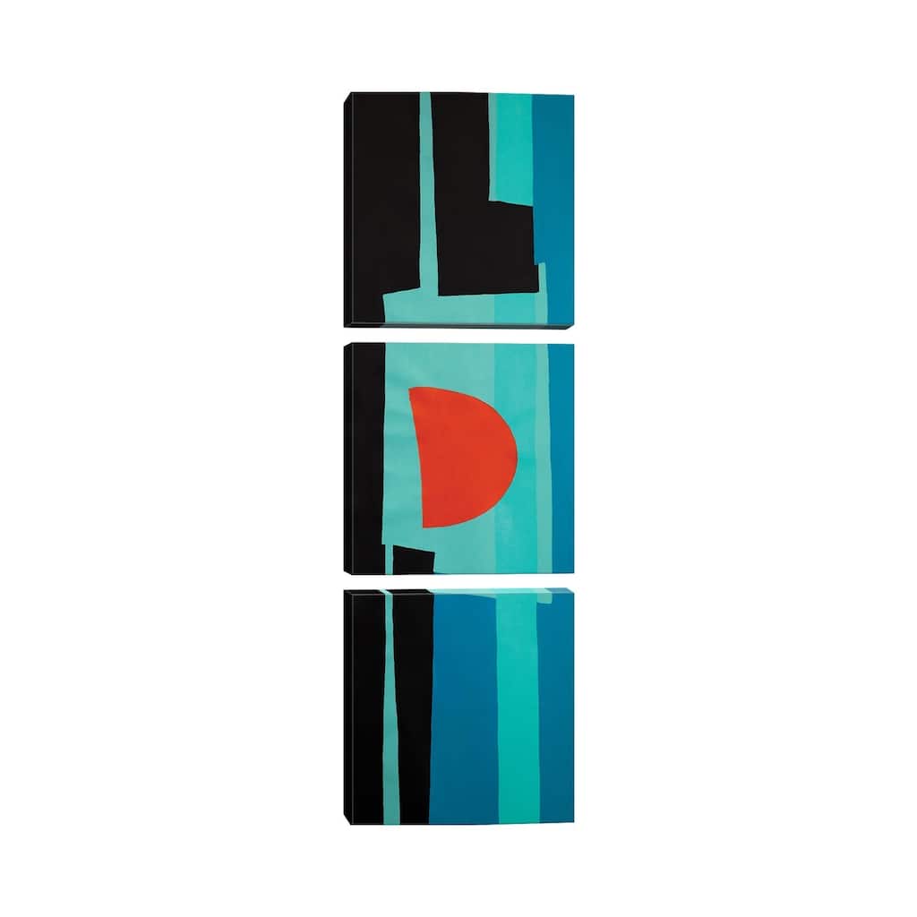 iCanvas "Twos Company I" by Laura Welshans 3-Piece Wall Art Set