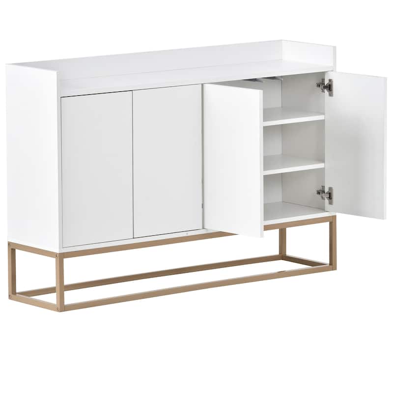 Kitchen Buffet Sideboard Coffee Bar Cabinet Accent Storage Cabinet Server Table