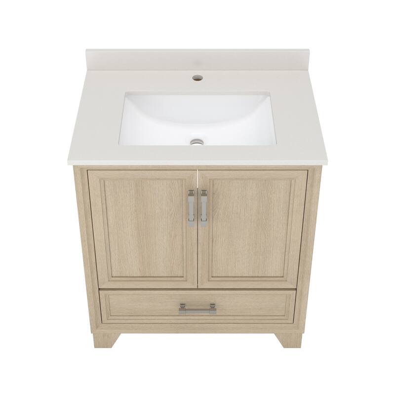 CRAFT + MAIN AWVT3019D Ashlow 30" Free Standing Single Basin Vanity