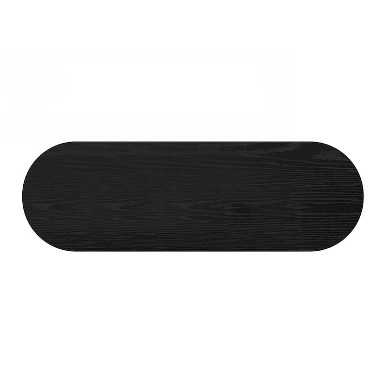 Modern Storage Cabinet, Stripe MDF Sideboard with Aluminum Handles