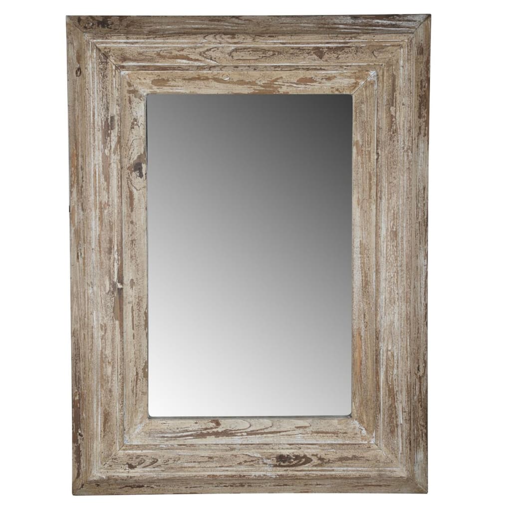 Distressed Colfax Framed Wall Mirror - 39.5"