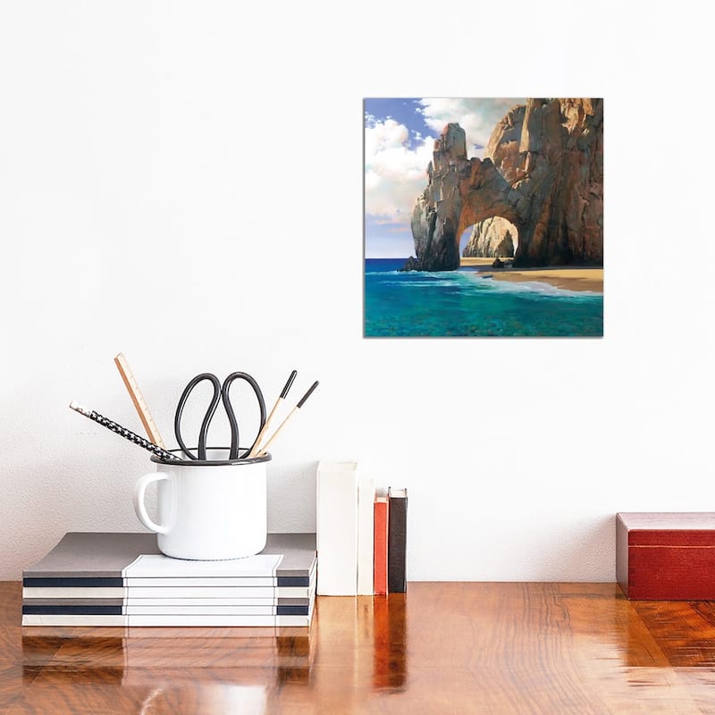 iCanvas "Cabo" by Maher Morcos Canvas Print - 12x12x1.5