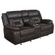 preview thumbnail 10 of 25, Greer Transitional Upholstered Reclining Sofa Set