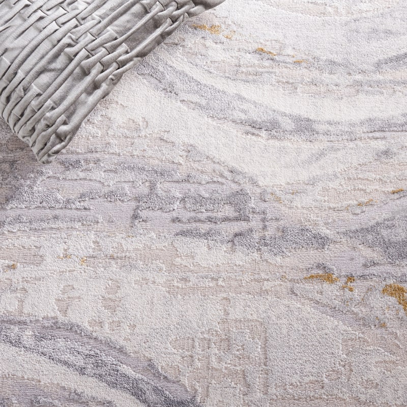 SAFAVIEH Palma Lovey Modern Abstract Rug