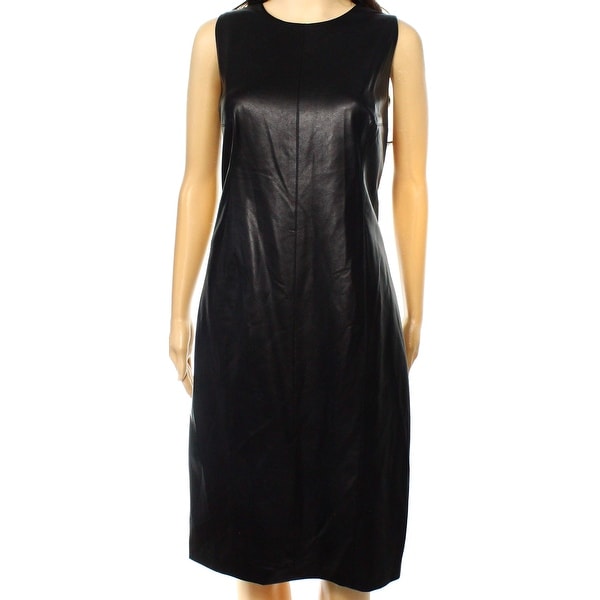ralph lauren leather dress