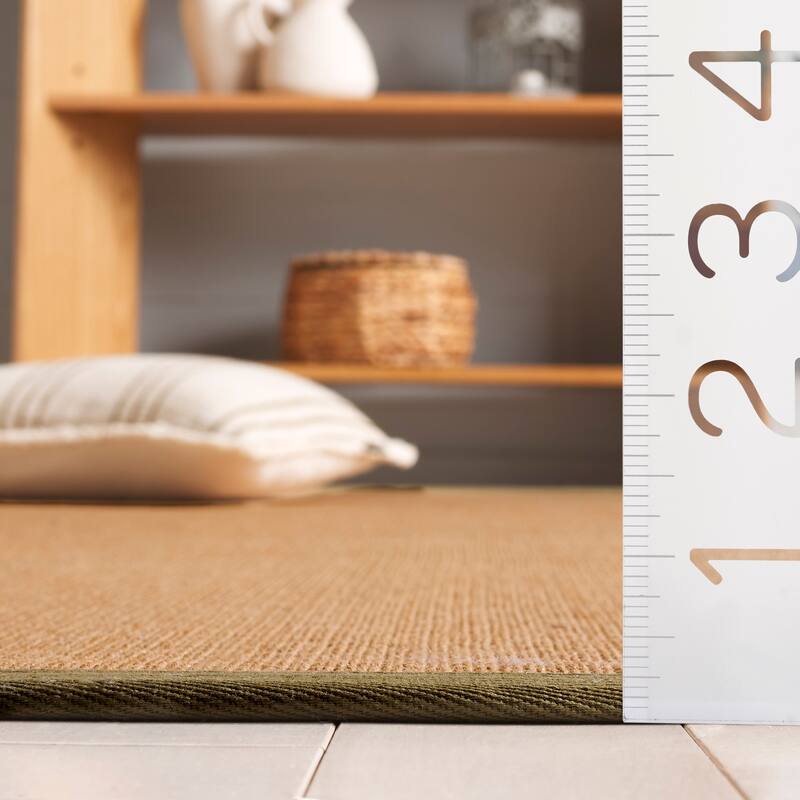 SAFAVIEH Handmade Natural Fiber Cati Flat Weave Jute Rug