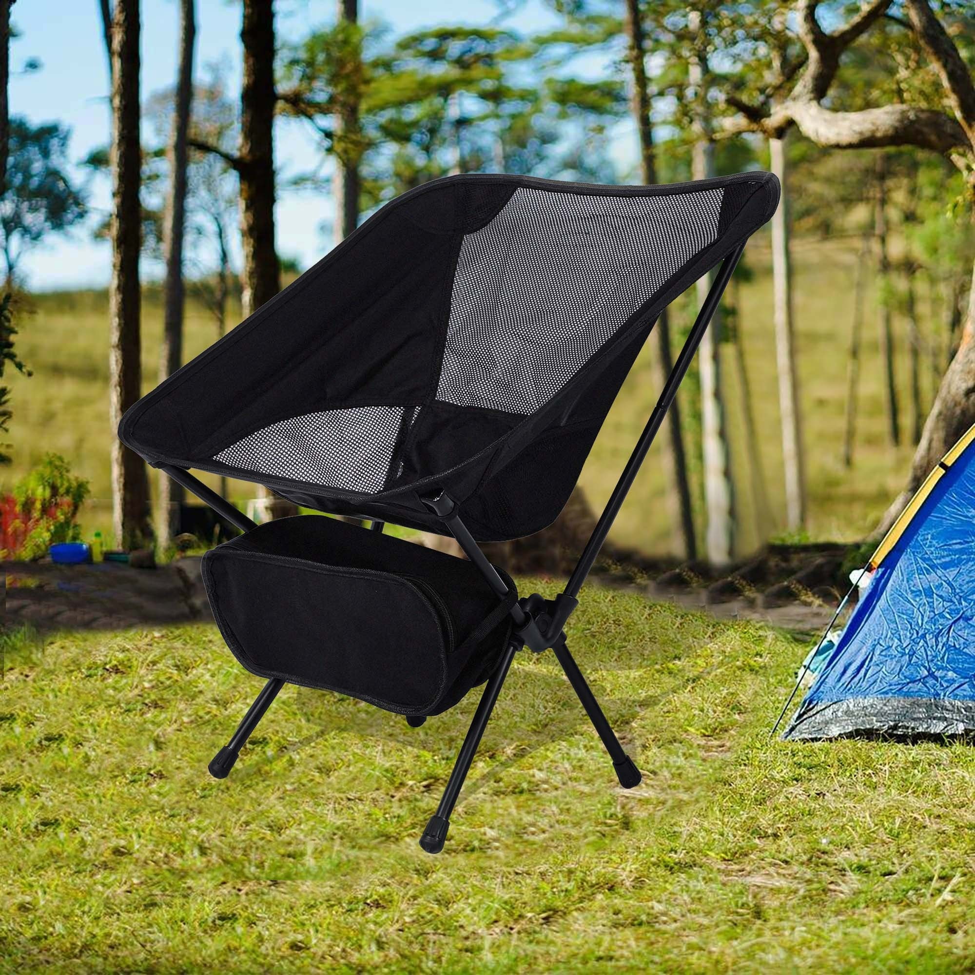 Lightweight folding store chair with bag