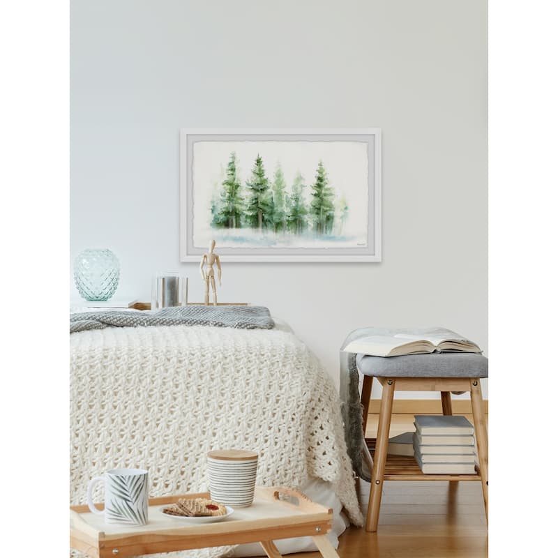 'Amongst the Trees' Framed Painting Print
