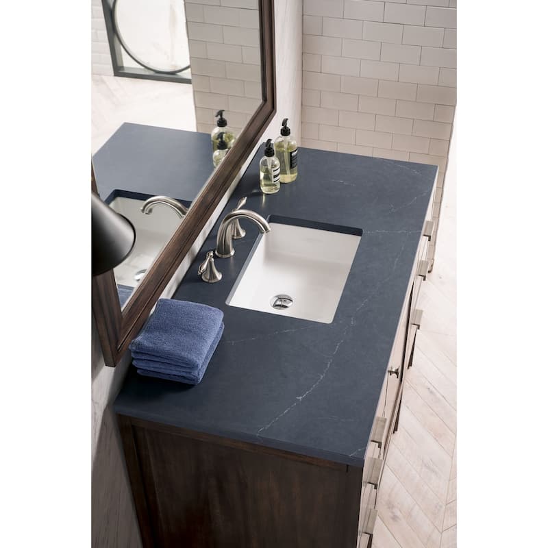 James Martin Vanities Addison 48" Single Basin Hardwood Vanity Set