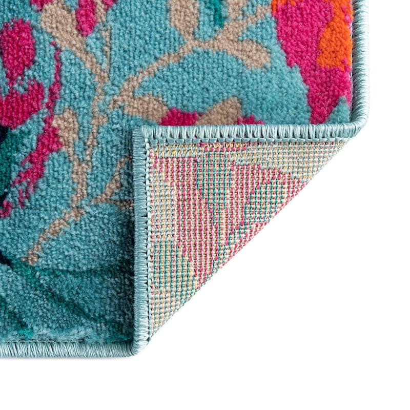 Contemporary Chorisia Collection Area Rug