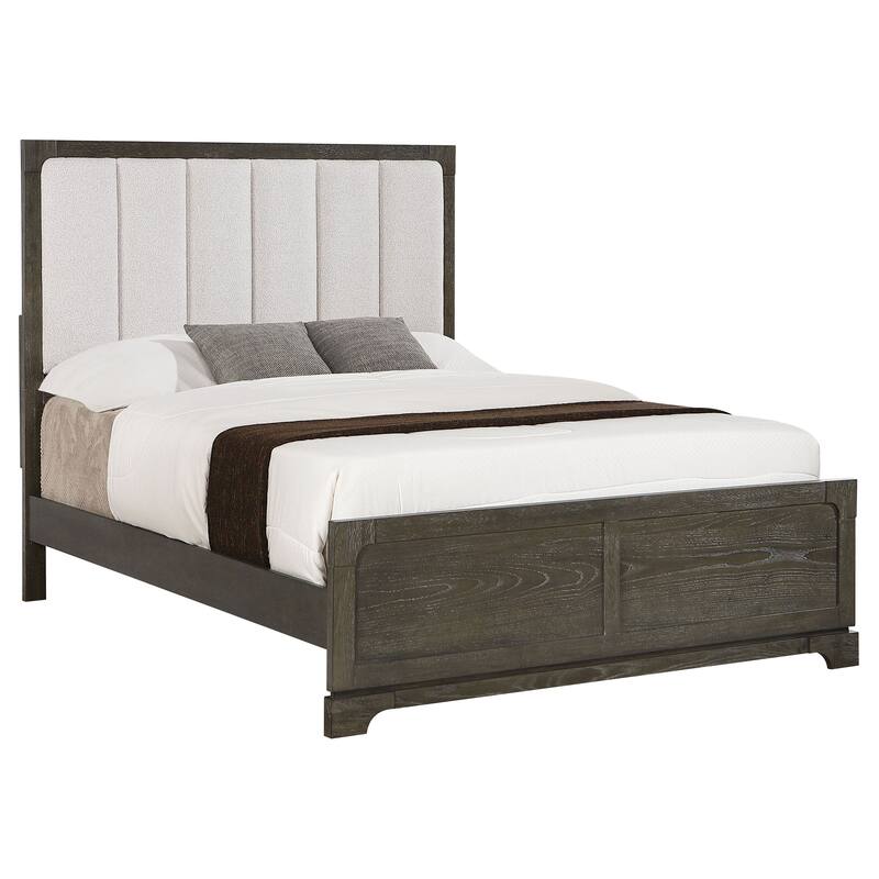 Gran Park Panel Bed Dark Cocoa