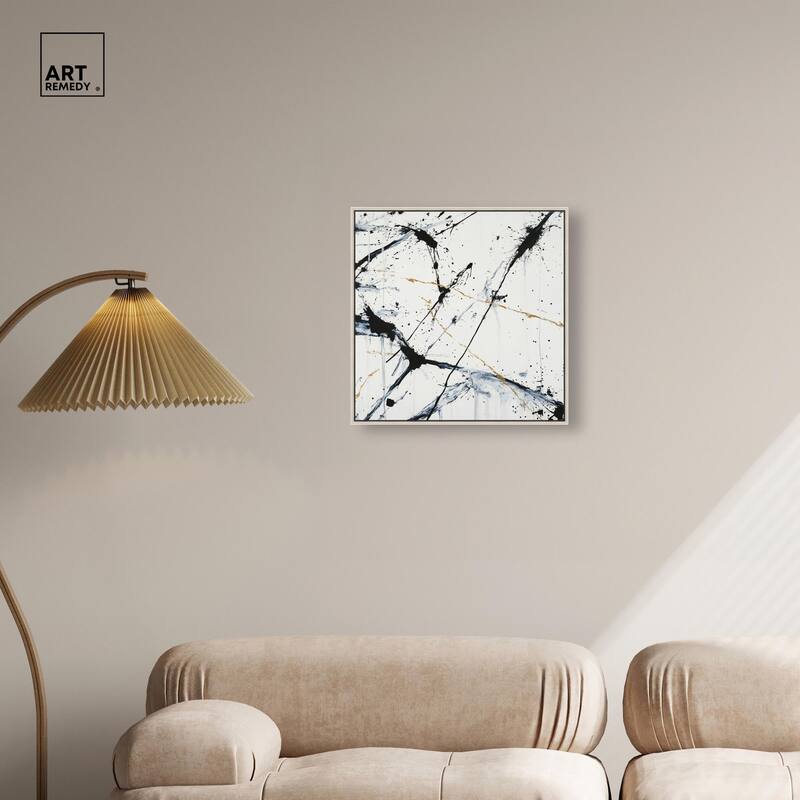 Splintered Impact I Canvas by Art Remedy