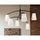 preview thumbnail 2 of 9, Minka Lavery 5399 Headington 6 Light 54" Wide Chandelier