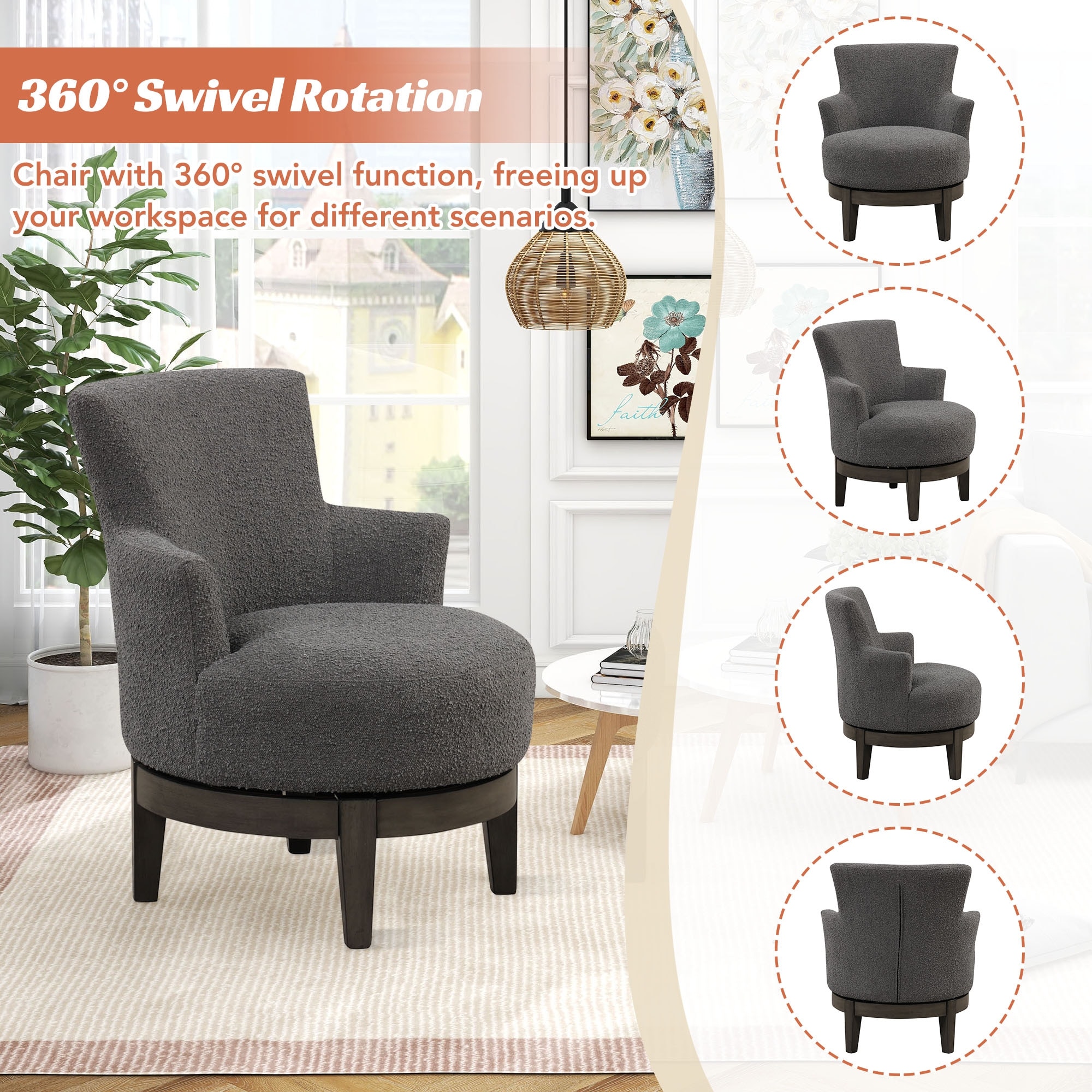 Attica clearance swivel chair
