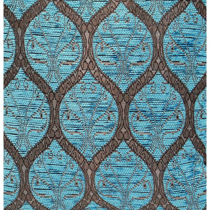 Trellis Myrtus Chenille Decorative Contemporary Turkish Pillow