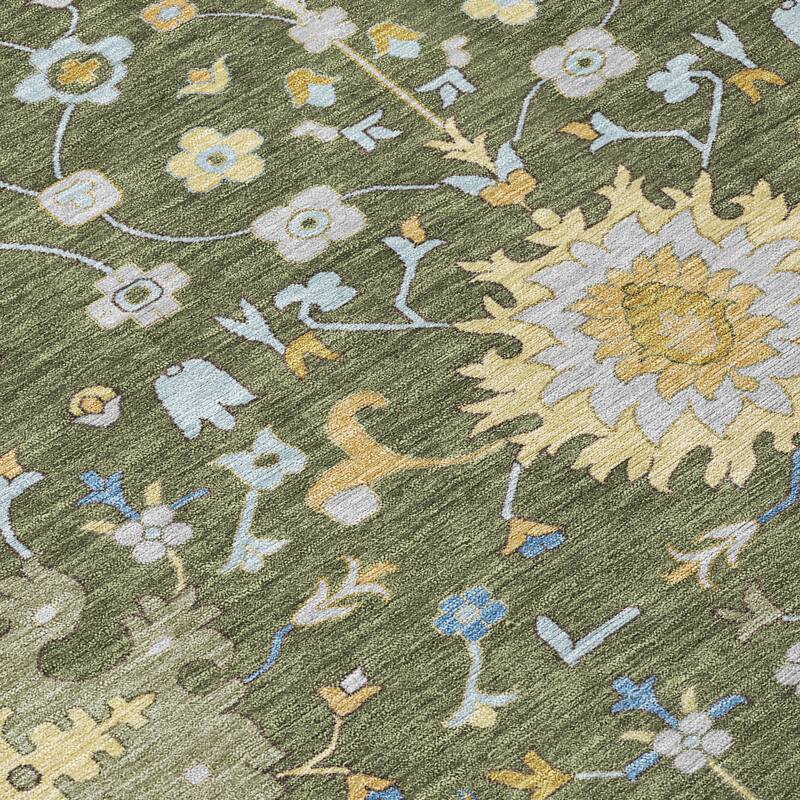 Machine Washable Indoor/ Outdoor Global Dillon Chantille Rug