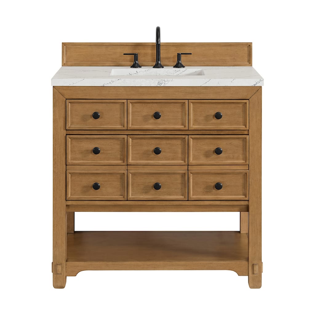 James Martin Vanities 505-V36-3ENC Malibu 36" Free Standing Single