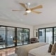 preview thumbnail 57 of 67, 52" Noiseless Ceiling Fan with Integrated LED Light Blades Reversible and Remote Control, Smart Optional