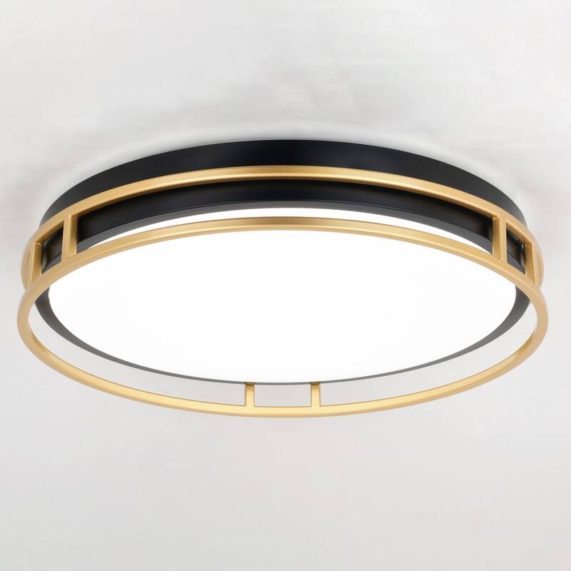 Vaxcel Lighting C0301 Northgate 16" Wide LED Flush Mount Drum Ceiling