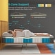 preview thumbnail 10 of 9, Full /Queen /King Size Mattress,12/14 Inch Hybrid Memory Foam and Pocketed Springs Mattress