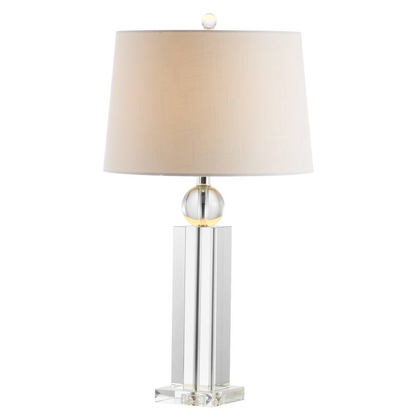 Carr 28.5" Crystal LED Table Lamp, Clear by JONATHAN Y