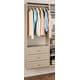 preview thumbnail 11 of 15, Easy Track Elite Laminate Closet Tower Kit