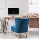 preview thumbnail 12 of 37, Costway Armless Accent Chair Modern Velvet Leisure Chair Single