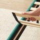 preview thumbnail 34 of 70, Kids Bed Frame, Height Adjustable Upholstered Bed, Twin Size Bed Set of 2