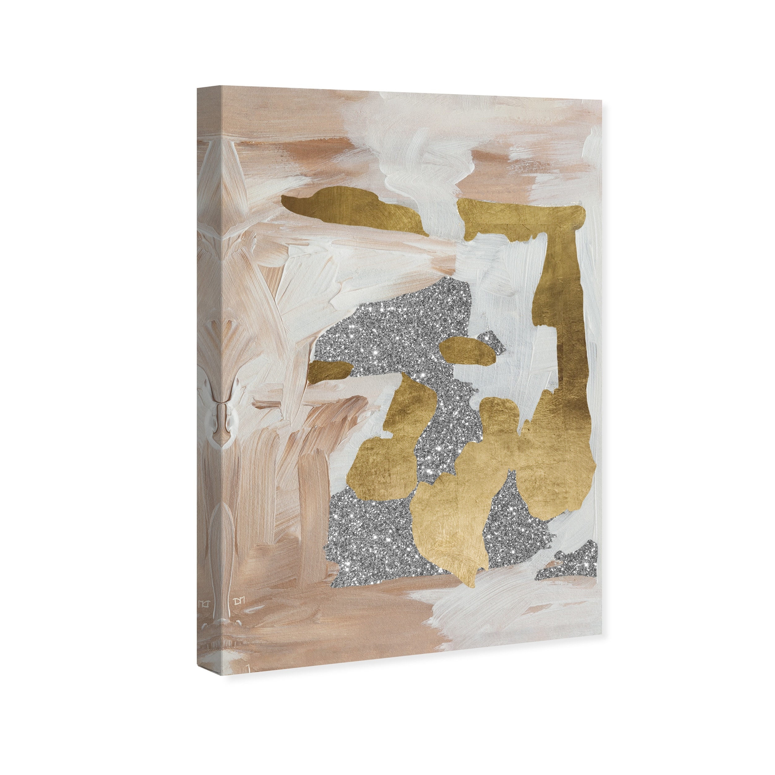 Oliver Gal 'Champagne Glitz' Abstract Wall Art Canvas Print Paint Pink,  Gold Bed Bath  Beyond 32479132