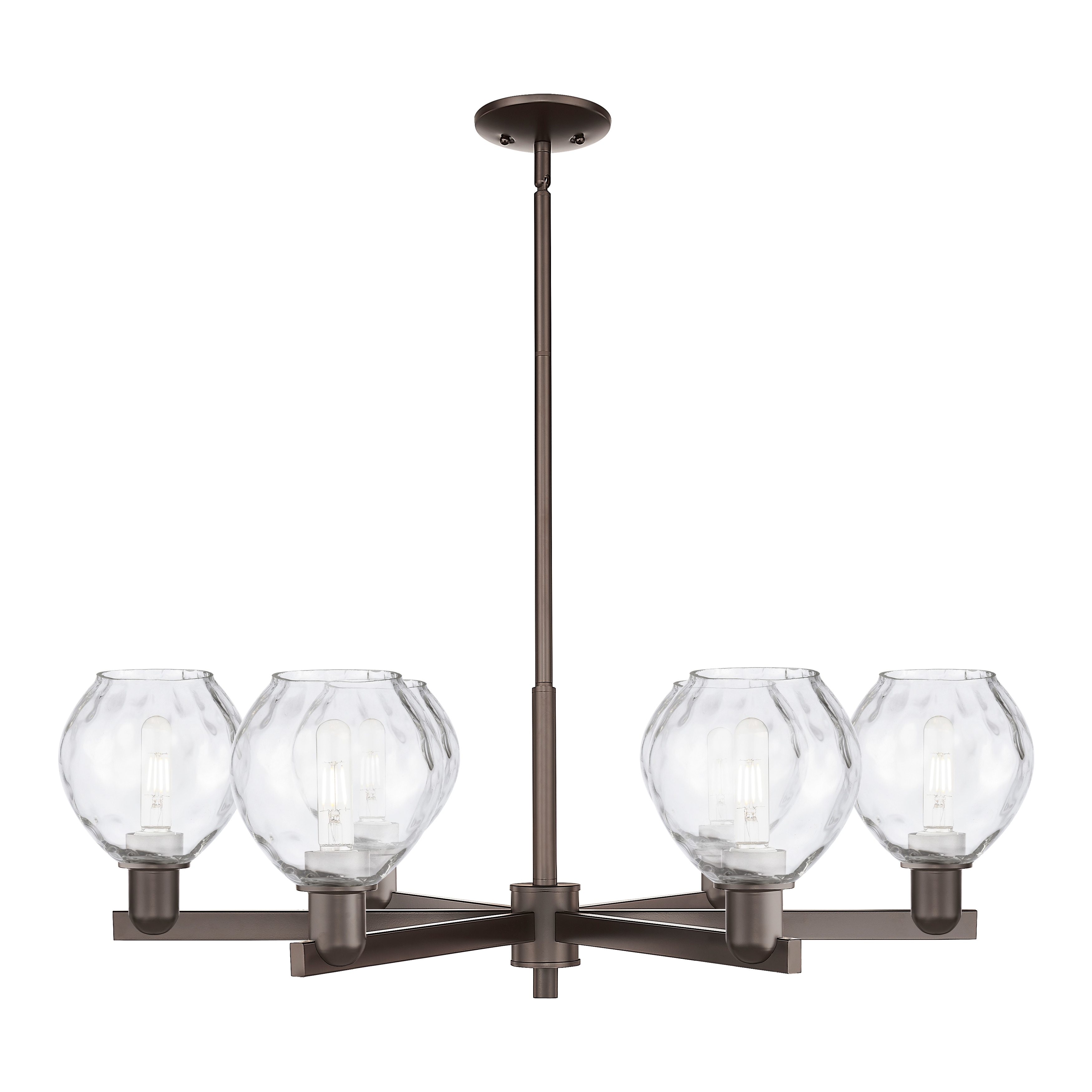 Innovations Lighting Endless Possibilities Arcadia - Waverly - 6 Light 36" Stem Hung Chandelier