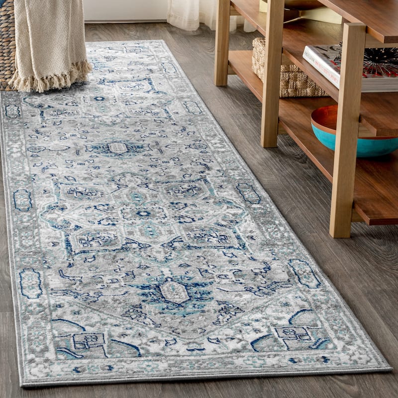 JONATHAN Y Traditional Persian Vintage Medallion Area Rug