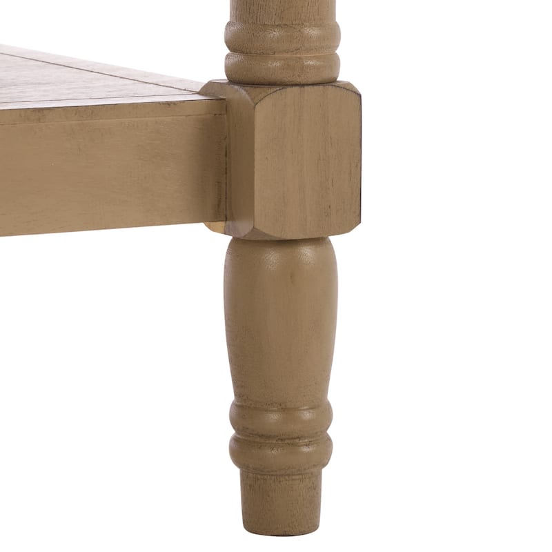 SAFAVIEH Elmira 3-Shelf Accent Table - 19.8" W x 15" L x 30" H - 20"W x 15"D x 30"H