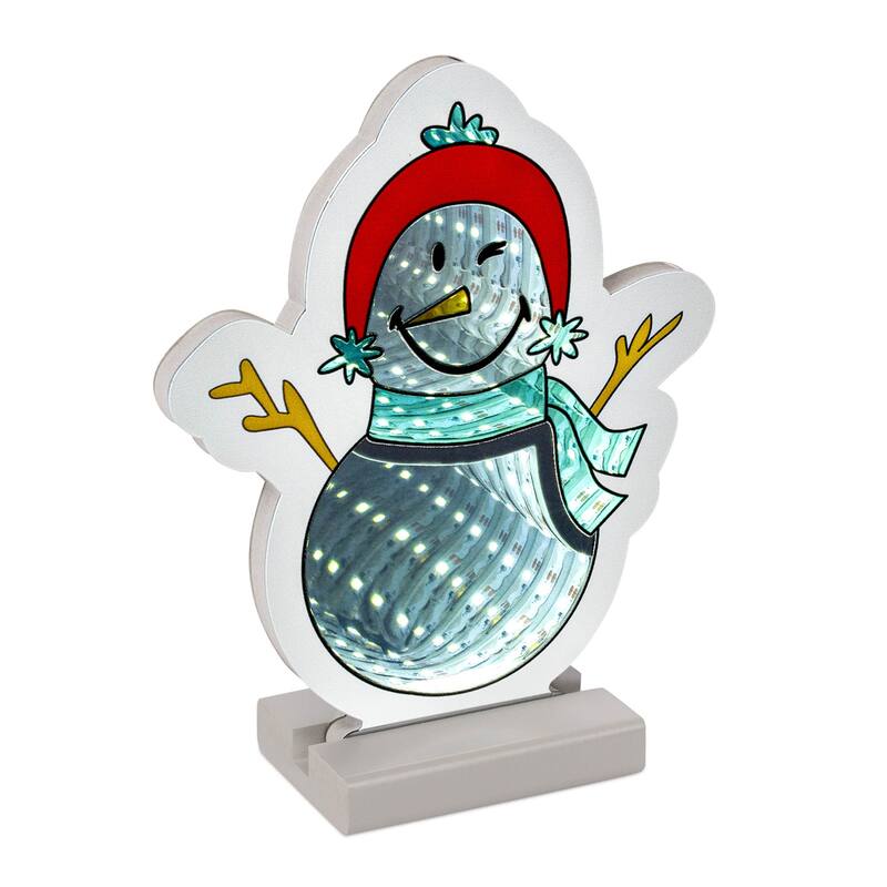 SmileyWorld® Snowman Ekkolight 8.75"H