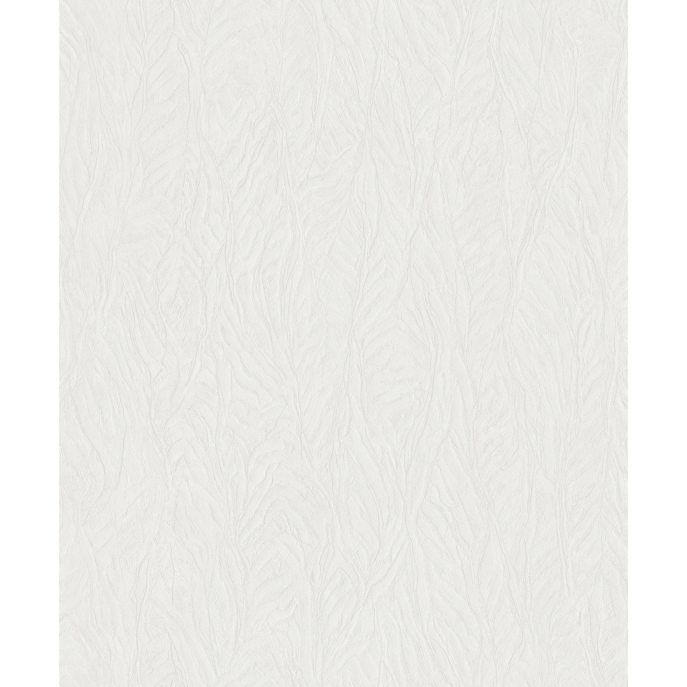 Galerie Wallcoverings Utopia Leaf Emboss Vinyl on Non-woven Matte Wallpaper Roll