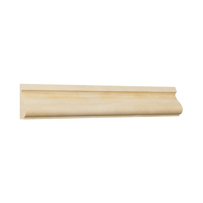 WM163: Americraft Finger-Joint Pine Base Cap Moulding